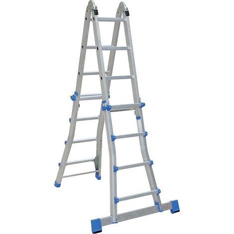 Échelle pliante articulée télescopique Multiscopic 2 4x5 échelons - TUBESCA