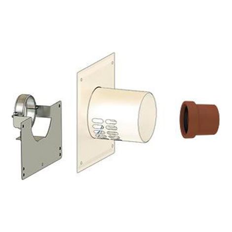 Plaque de finition B22p-B23p – Cadre, manchon et joint Ø80 – Installation facile pour finition esthétique – Matériau Technaflon TEN