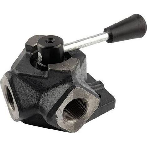 Distribuidor hidráulico manual 3/4" para dirección asistida de camiones pesados y utilitarios – Válvula de control de aceite