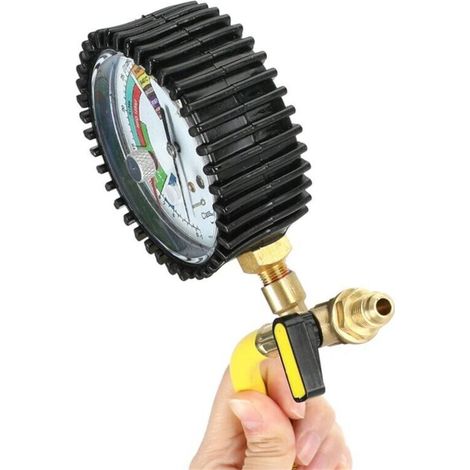 Testeur de Pression D'Azote pour Climatiseur Systèmes Réfrigération R134a R22 R407C R410A (1/3)