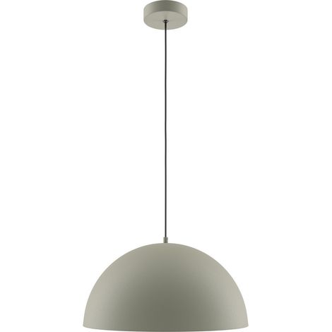 Maytoni Basic Dome Lampadario moderno a cupola da 35 cm, colore cachi, paralume grigio 1xE27 (1/2)
