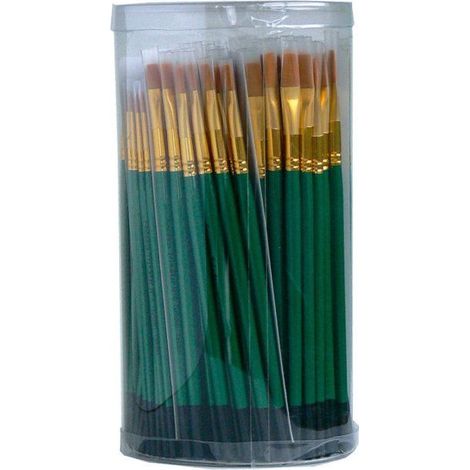Tri Star - Pinceaux synthétiques Assortiment de 144 pièces