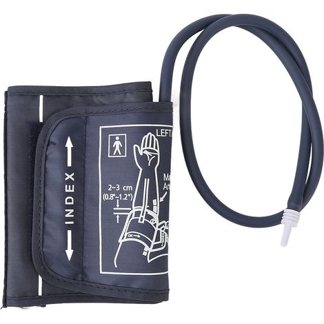 Manchon de tensiomètre remplacement pour enfant, brassard ajustable 17-22cm avec connecteur, accessoire appareil tension bras. (1/5)
