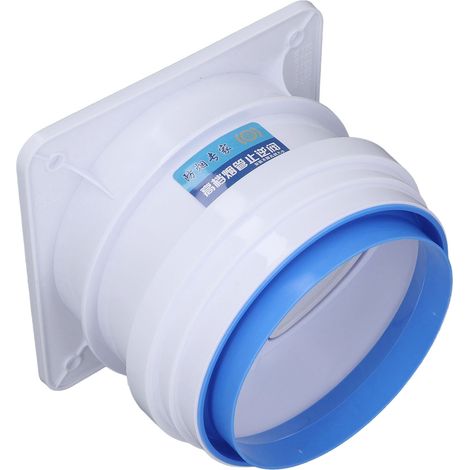 Clapet anti-retour, bloqueur de courant d'air unidirectionnel, raccord de conduit pour 160-200 mm (1/5)