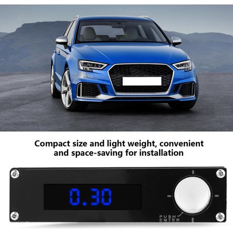 Compte à Rebours Turbo Universel 12V LED Minuteur Digital Protection Turbine Temporisateur Retardateur (2) (1/5)