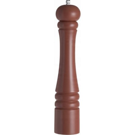 Florina Molinillo de especias de madera marrón 32 cm diseño elegante