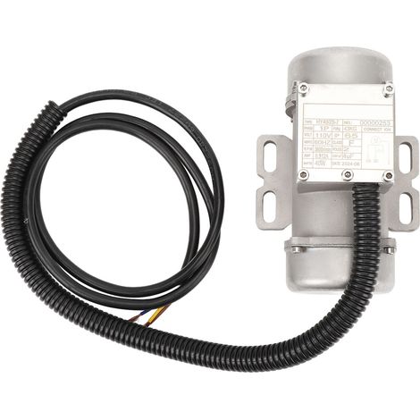 Moteur de vibration en béton 3600RPM IP65 industriel à faible bruit pour table shaker 40W
