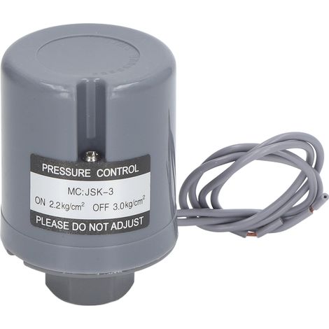 Pressostat de pompe à eau automatique à amorçage automatique réglable, contact G3/8 femelle 220-240 V (1/5)