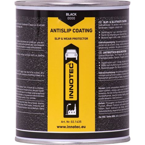 INNOTEC Anti Slip Coating schwarz 1 Liter Dose 02.1435 (1/2)
