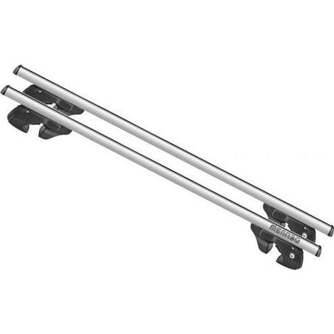 Barres de toit MENABO Sherman - Alfa Romeo 159 Sportwagon 2006-2008 - Aluminium Gris - 1200 mm