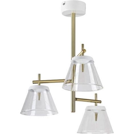 Suspension LED 18W blanche verre Ø43,5 Aviana Rabalux