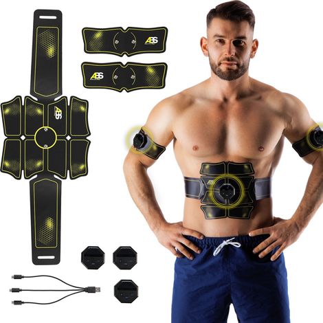 Estimulador muscular, entrenador de abdominales, dispositivo EMS (1/5)