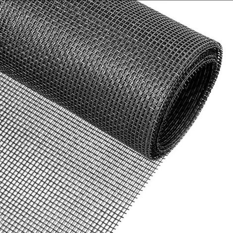 Moustiquaire de fenêtre 100 x 300 cm - Grijs - Grillage - Moustiquaire universelle - Moustiquaire sur mesure - Fabriquez votre propre moustiquaire - Anti-moustique - Moustiquaire de porte (1/5)