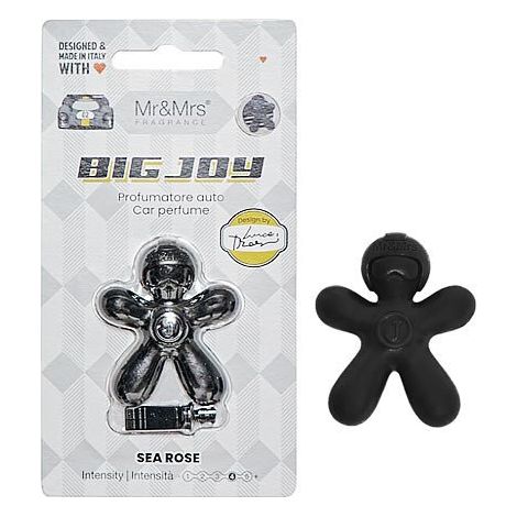 MR&MRS Big Joy Sea Rose Nero Profumatore Auto Fino A 45 Giorni