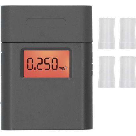 Testeur d'Alcool Portable Éthylomètre Haute Précision Détecteur d'Alcool (1/5)