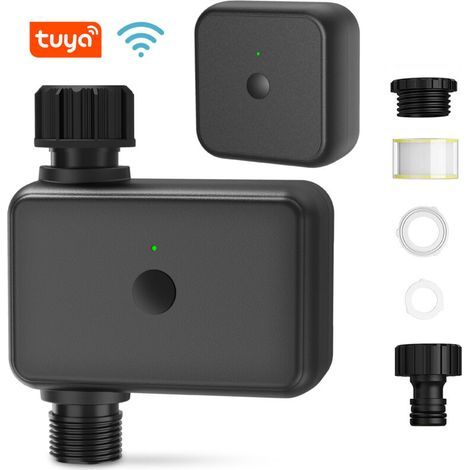 Le système d'arrosage intelligent sans fil Bluetooth est un choix idéal pour les jardins de balcon, les fermes et l'arrosage extérieur, permettant d'économiser l'eau et facile à installer. (1/5)