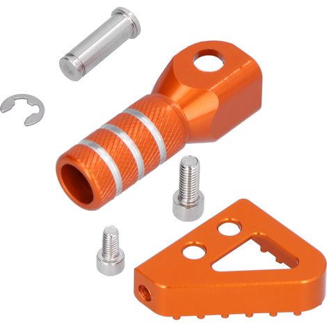 Hinterradbremspedal und Schalthebelspitze aus Aluminiumlegierung für KTM 690 SMC/950 Superenduro (1/5)