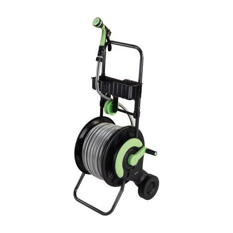 Dévidoir d'arrosage équipé - Spool - Capvert - L. tuyau 25 m (1/5)
