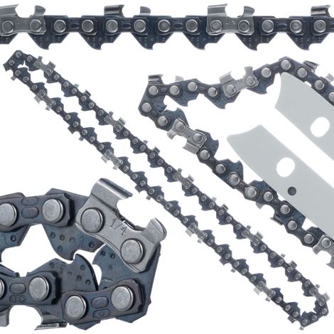 Rosfix Kette 6" für Mini Kettensäge – 1/4" Teilung, 1,3 mm Nut, 37 Treibglieder Gehärtete Nieten, hohe Schnittleistung Ersatzkette für Akku-Kettensäge 6 Zoll
