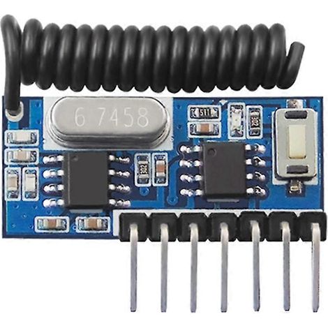 315Mhz RF Receiver Learning Code Decoder Module Wireless 4 CH Output for Remote Controls 1527 2262 E