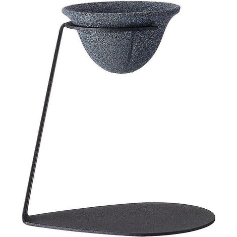 Ensemble à café filtre, cafetière une tasse avec support antidérapant et porte-filtre en métal (1/5)