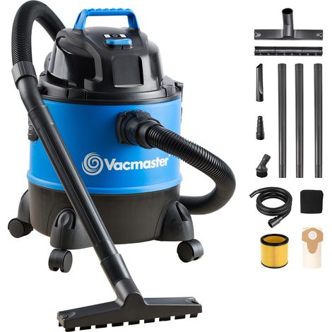 Vacmaster VQ1220PF 03 Aspiratori liquidi-solidi,bidone aspiratutto professionale,per casa cucina moquette auto giardino 1250W 20L (1/5)