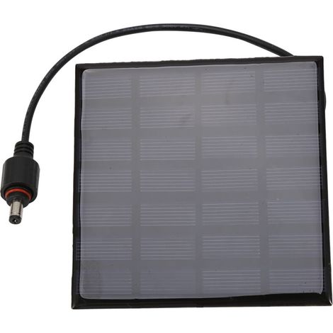 Kit de pompe submersible solaire pour fontaine de jardin, bassin ou piscine (1/4)