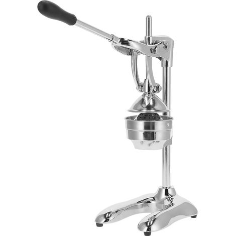 Presse-agrumes manuel en acier inoxydable pressé à la main, accessoire de cuisine à domicile, 24,9 x 20,1 x 49 cm (1/5)