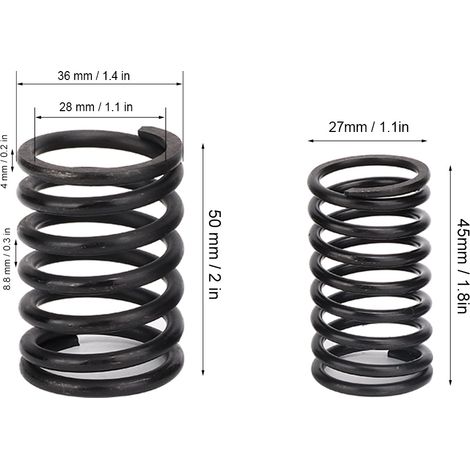 Ensembles de 3 Ressorts de Soupape pour Moteur Diesel S195 - Lot de 3 Boîtes - Haute Qualité-KZQ (1/5)