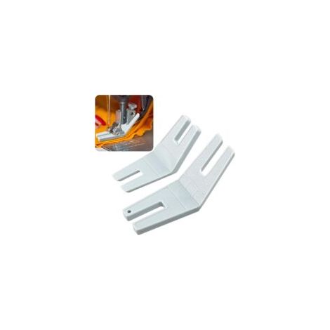 2 Pcs Outils de Couture de Pull à Bosse Outils de Couture de Bosse Pied de Marche et Plaque de Commande Pied-de-Biche pour Machine à Coudre Accessoires de Couture pour Denim Épais et Ourlets-Crezuo