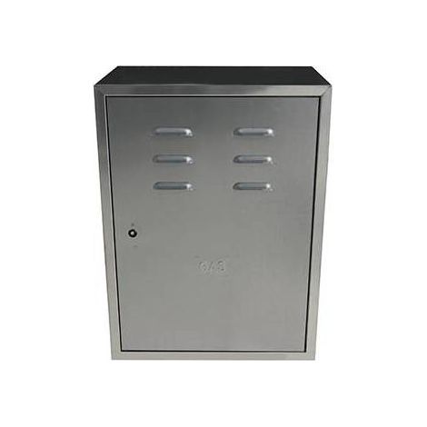 BOÎTIER DE PROTECTION POUR COMPTEUR DE GAZ ZINGUÉ Dimensions : 60 x 45 x 25 cm