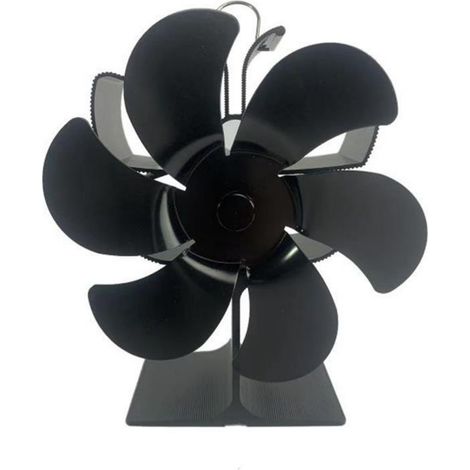 Ventilateur Pour Poêle À Bois - Fonctionne Sans Électricité - Plage De Température 80 À 350 °C - Convient Pour Poêles À Granulés Bois Charbon - 1 Pièce (1/5)