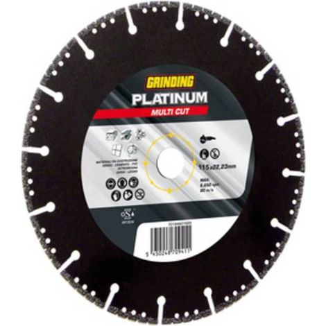 GRINDING PLATINUM DISCO DIAMAN. MULTICUT 115X2,5