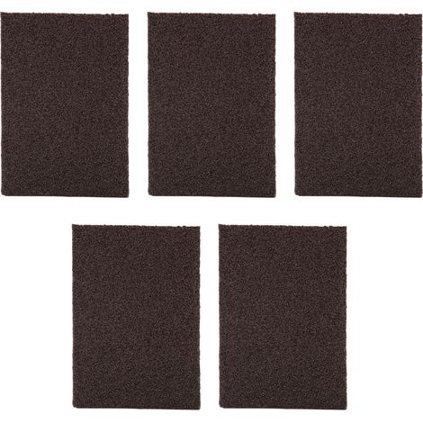 Lot de 5 éponges abrasives portables pour nettoyer taches rouille cuisine - Brosse gomme effaceur