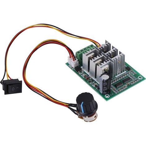 Contrôleur de Vitesse de Moteur sans Balais Triphasé DC 5V-36V 15A Tableau de Commande du Moteur CW CCW (1/5)