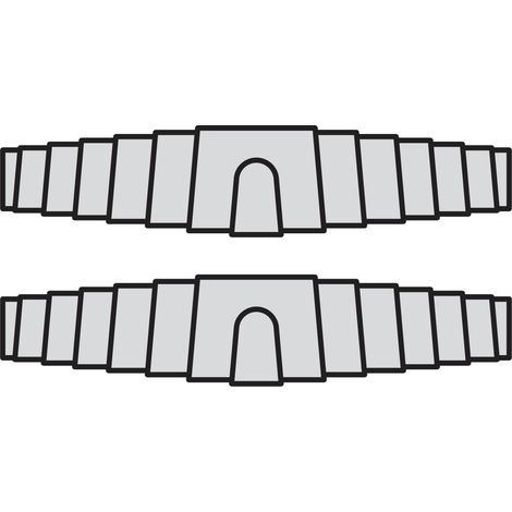 FELCO Ressorts de rechange 30/91 (pack de 2, nickelés, pour sécateurs & cisailles, 7x7.5x1 cm) FELCO 30/91 (1/4)