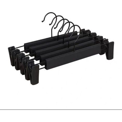Cintre en plastique antidérapant pour séchage des vêtements et support pour magasin, lot de 10 pièces (1/5)