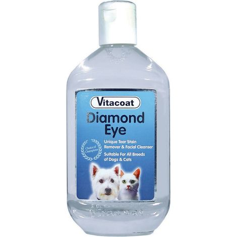 Diamond Eye Vitacoat Lotion zur Reinigung der Augenpartie von Hunden und Katzen 250 ml