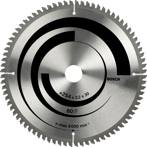 Bosch PRO Multi Material Kreissägeblatt, 254 x 3,2 x 30 mm, T80 (1/2)