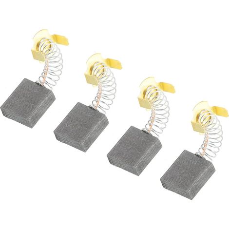 Carbon Brushes 18x17x7mm for Electric Motors Power Supply Tool Angle Grinder Table Saw Replacement Part Repair, 4pcs (1/5)