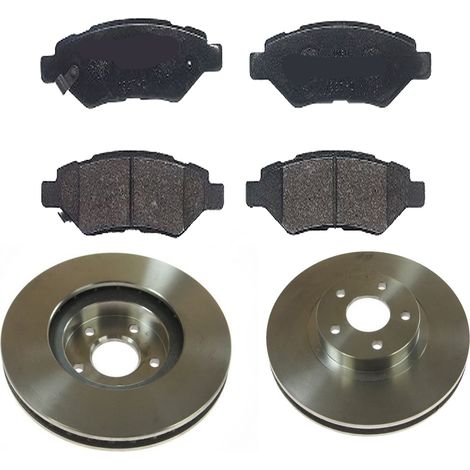KIT FRENI ANTERIORI compatibile con FORD KUGA III (DFK) - DISCHI + PASTIGLIE OEM: P 09 014 , P 24 234 / BDS1893 /SOSTITUZIONE DIRETTA/BASSA POLVERE/SILENZIOSO (1/5)