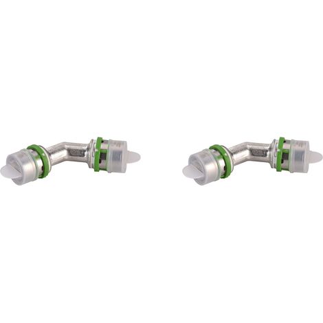 COMAP Coude égal métallique 45° à sertir pour tubes multicouche - 40x3,5 - Vendus par 2 - Raccords MultiSkin - 7041W40 (1/3)