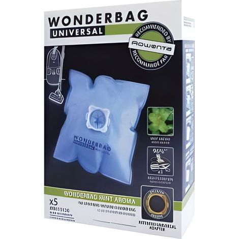 Bolsa aspiradora Rowenta Wonderbag microfibra 6 litros