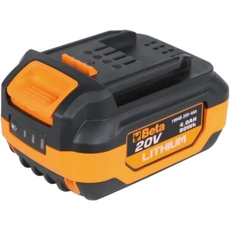 Beta 1994B 20V-4AH Batterie au lithium 20 V 4.0 Ah