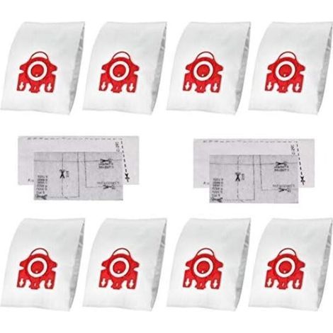 Sacs d'aspirateur Miele FJM Sacs à Poussière de Rechange 3D Efficiency Pour Aspirateurs Miele (2 filtres de moter includes) H230 (1/5)