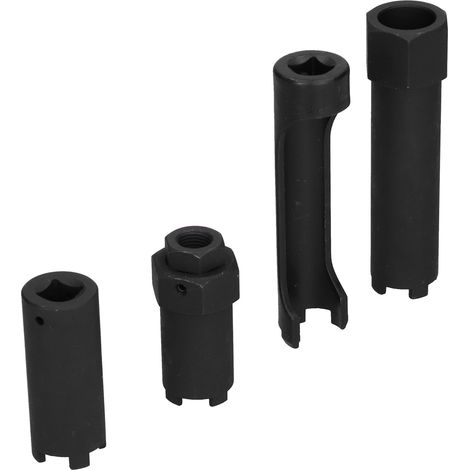 25-mm-, 27-mm-, 29-mm- und 30-mm-Einspritzschlüsselsatz, 4-teiliger Steckschlüsselsatz für die Kfz-Wartung, Werkzeug für die Fahrzeugwartung (1/5)