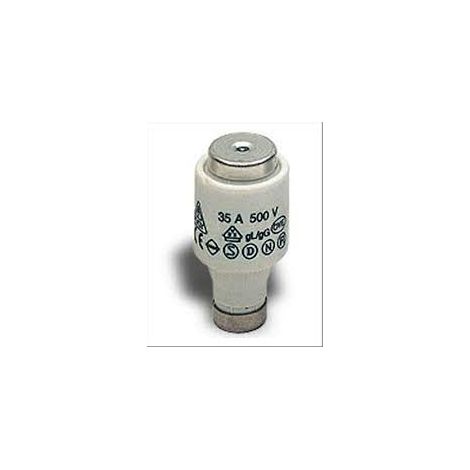 Fusibile DII G 22x50 35A 500V per supporto base D02 industriale