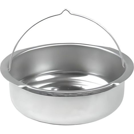Panier Vapeur - Inox - Pour Autocuiseur 4,5 L À 6 L - Diamètre 220 Mm - Cuisson Douce