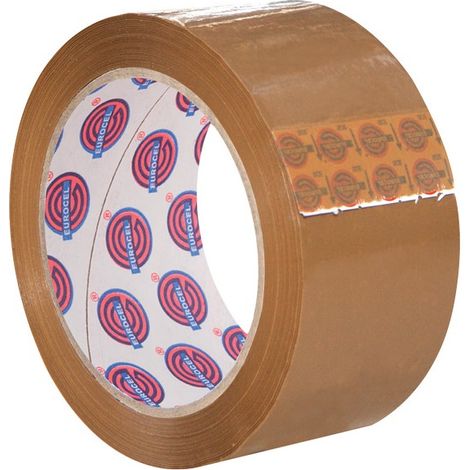 CINTA DE EMBALAJE ADH SIF PVC HAVANE 50 MM X 66 M - EUROCEL - 000201666