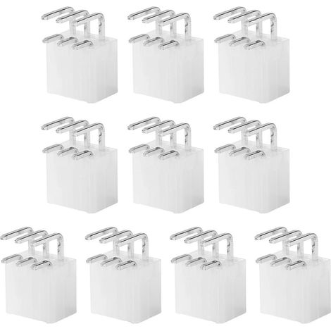 Connecteur mâle BTC 6 broches, connecteur d'alimentation en boucle pour mineur ASIC Antminer - Coude (1/4)
